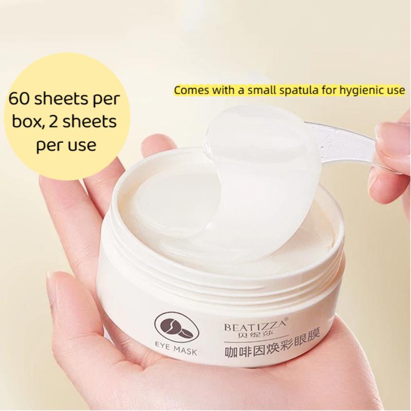 Collagen Under Eye Patches - 카페인 아이 마스크 주름 개선, 붓기