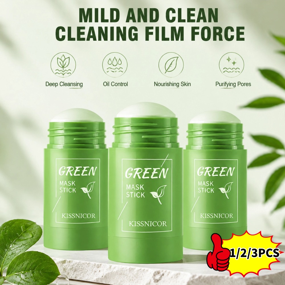 Green Tea Cleansing Clay Mask - 녹차 클레이 스틱 페이스 딥 클렌징