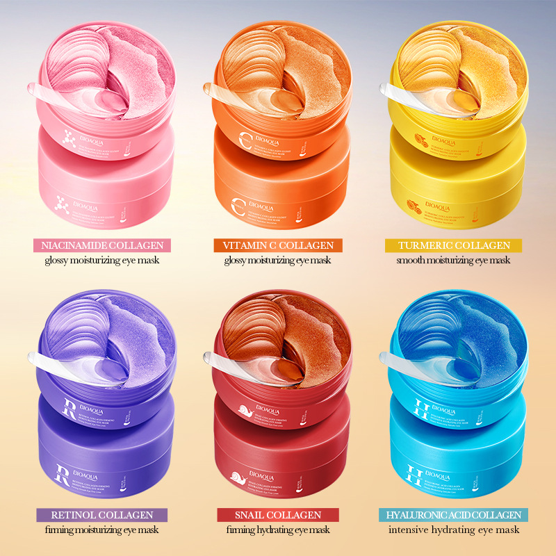 Collagen Under Eye Patches - 콜라겐 보습 아이 마스크 80개입 1박스,