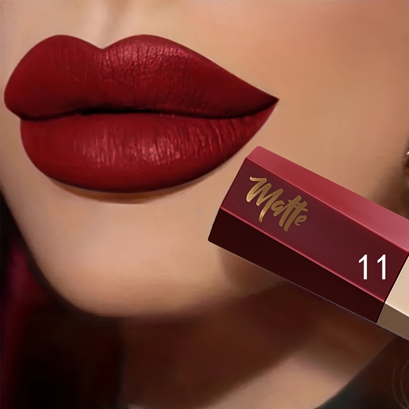 Matte Velvet Lip Tint Long Lasting - 방수 매트 벨벳 립 틴트: 오래