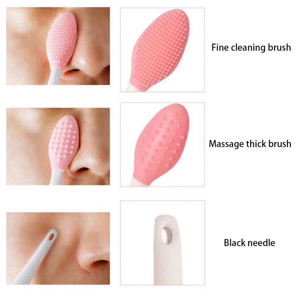 1PC/4PCS 뷰티 스킨 케어 워시 페이스 실리콘 브 - Silicone Face Scrubber Electric 리뷰 및 가격