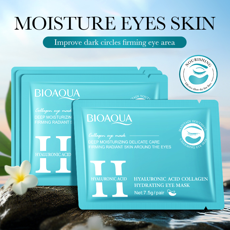 바이오아쿠아 레티놀 크리스탈 콜라겐 아이 마스크 다크서 - Collagen Under Eye Patches 리뷰 및 가격