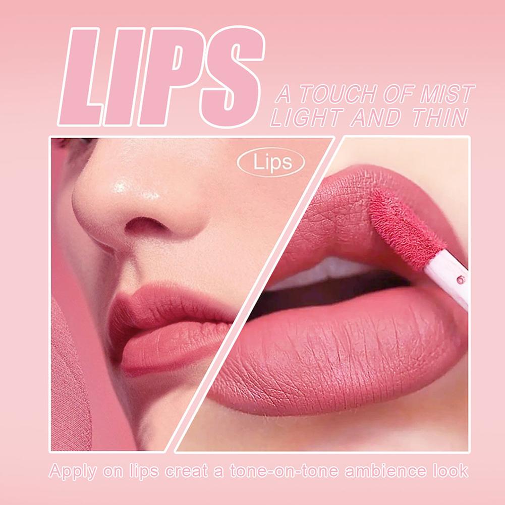 3 개/대 누드 립 글로스 매트 벨벳 립스틱 방수성 오 - Matte Velvet Lip Tint Long Lasting 리뷰 및 가격