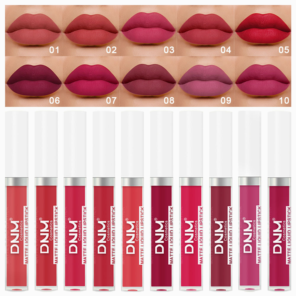 DNM 18 컬러 매트 벨벳 립글로스 방수성 오래 지속 - Matte Velvet Lip Tint Long Lasting 리뷰 및 가격