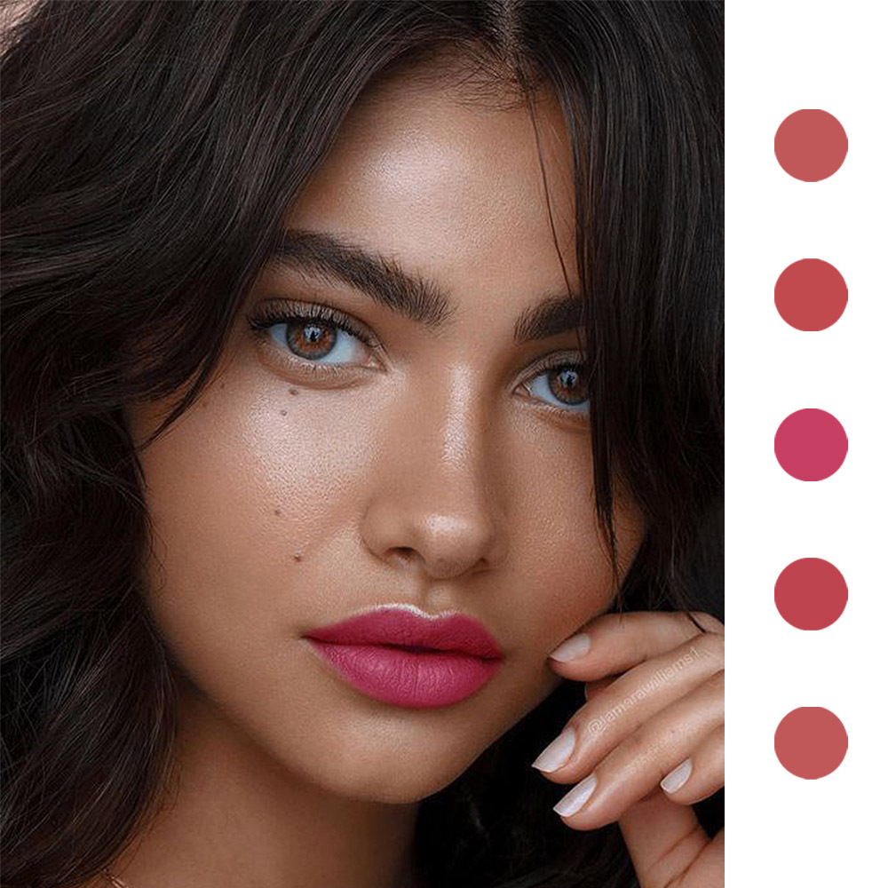 DNM 18 컬러 매트 벨벳 립글로스 방수성 오래 지속 - Matte Velvet Lip Tint Long Lasting 리뷰 및 가격