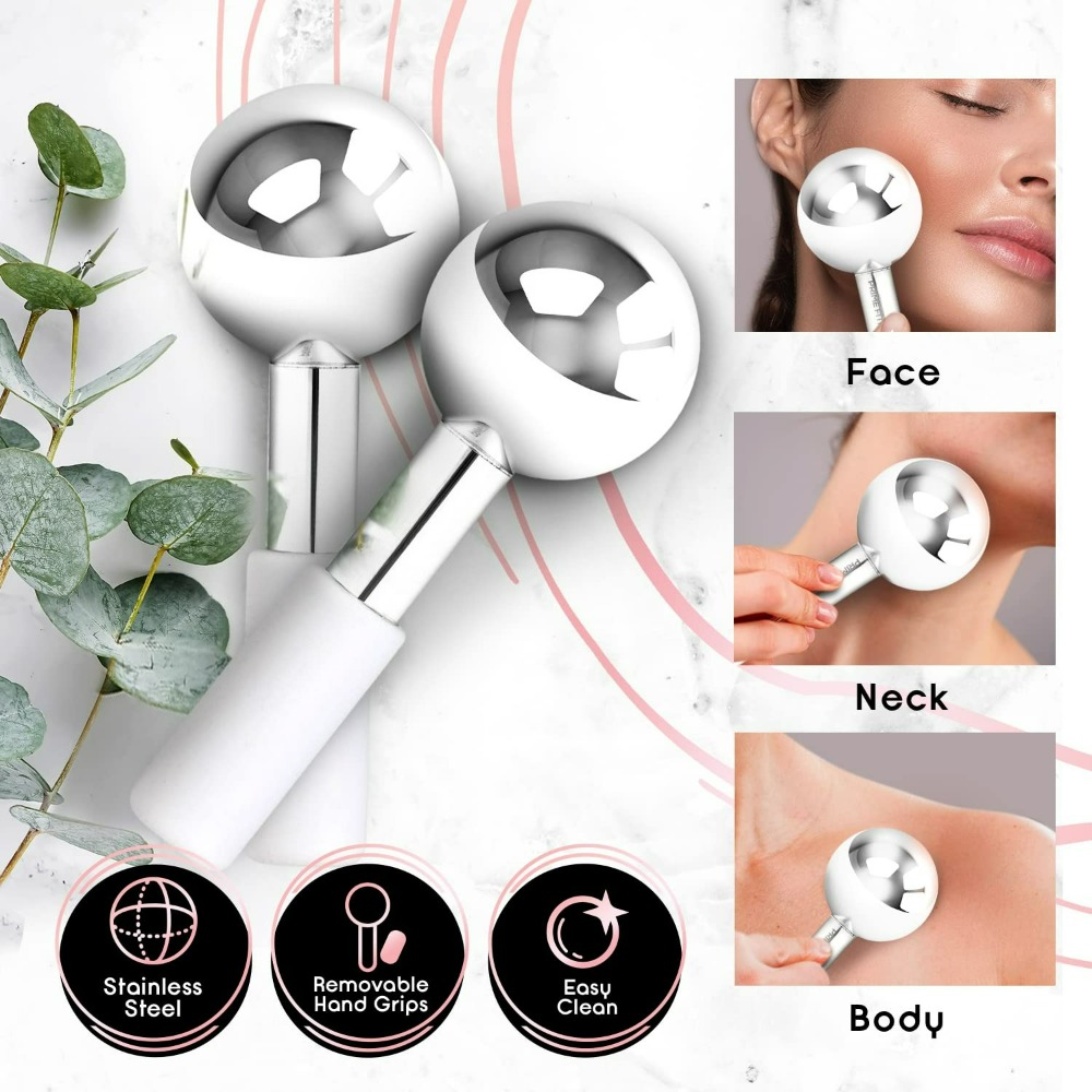 크라이오 페이스 마사지기 아이스 글로브 깨지지 않는 스 - Face Ice Roller Puffiness 리뷰 및 가격