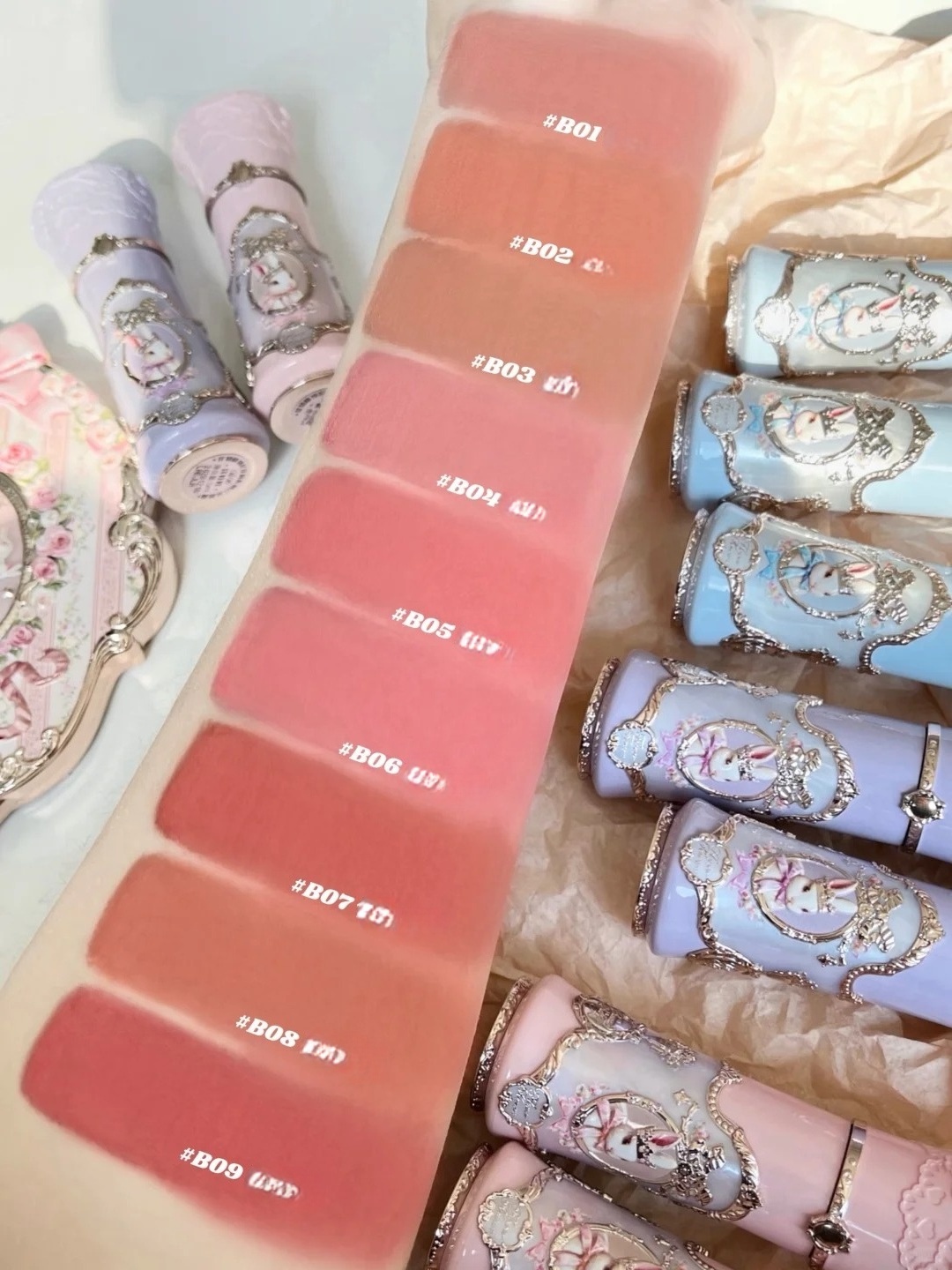 플라워 노즈 메이크업 버니 가든 컬렉션 클라우드 립 크 - Matte Velvet Lip Tint Long Lasting 리뷰 및 가격
