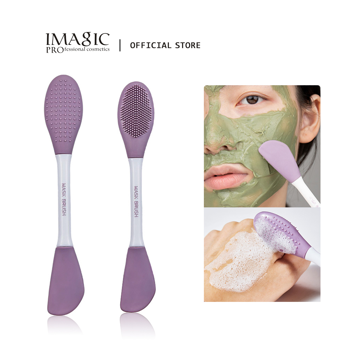 IMAGIC 실리콘 페이셜 클렌징 & 마스크 브러쉬 2 - Silicone Face Scrubber Electric 리뷰 및 가격