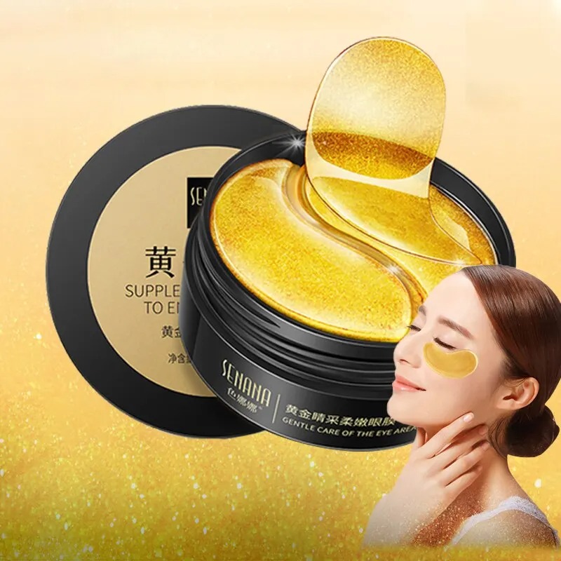 골든 모이스처라이징 아이 마스크, 눈 피로 해소, 눈  - Collagen Under Eye Patches 리뷰 및 가격